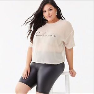 Sheer Forever 21 Top